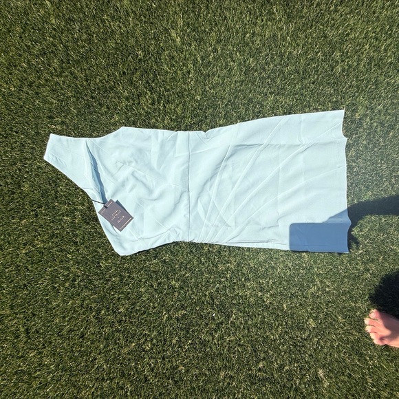 NEW Revolve Michael Costello Ava Dress In Light Blue XS - Picture 5 of 15